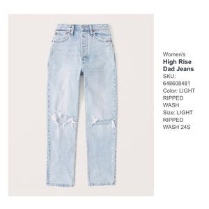 Abercrombie jeans
